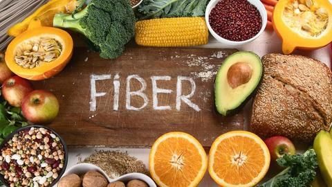 High-fiber foods and sugarless gum