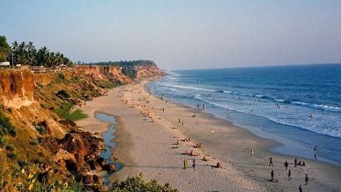 Kerala's Varkala beach is unforgettable during monsoons