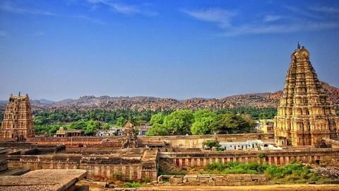 Hampi boasts of ruins from as early as 14th century