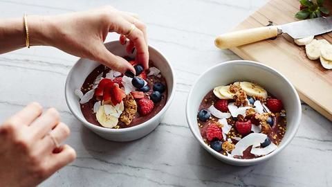 Meghan stays away from gluten and includes healthy fibers